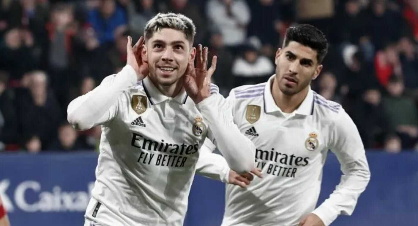 Real Madrid se impone al Osasuna y sigue a la caza del Barcelona