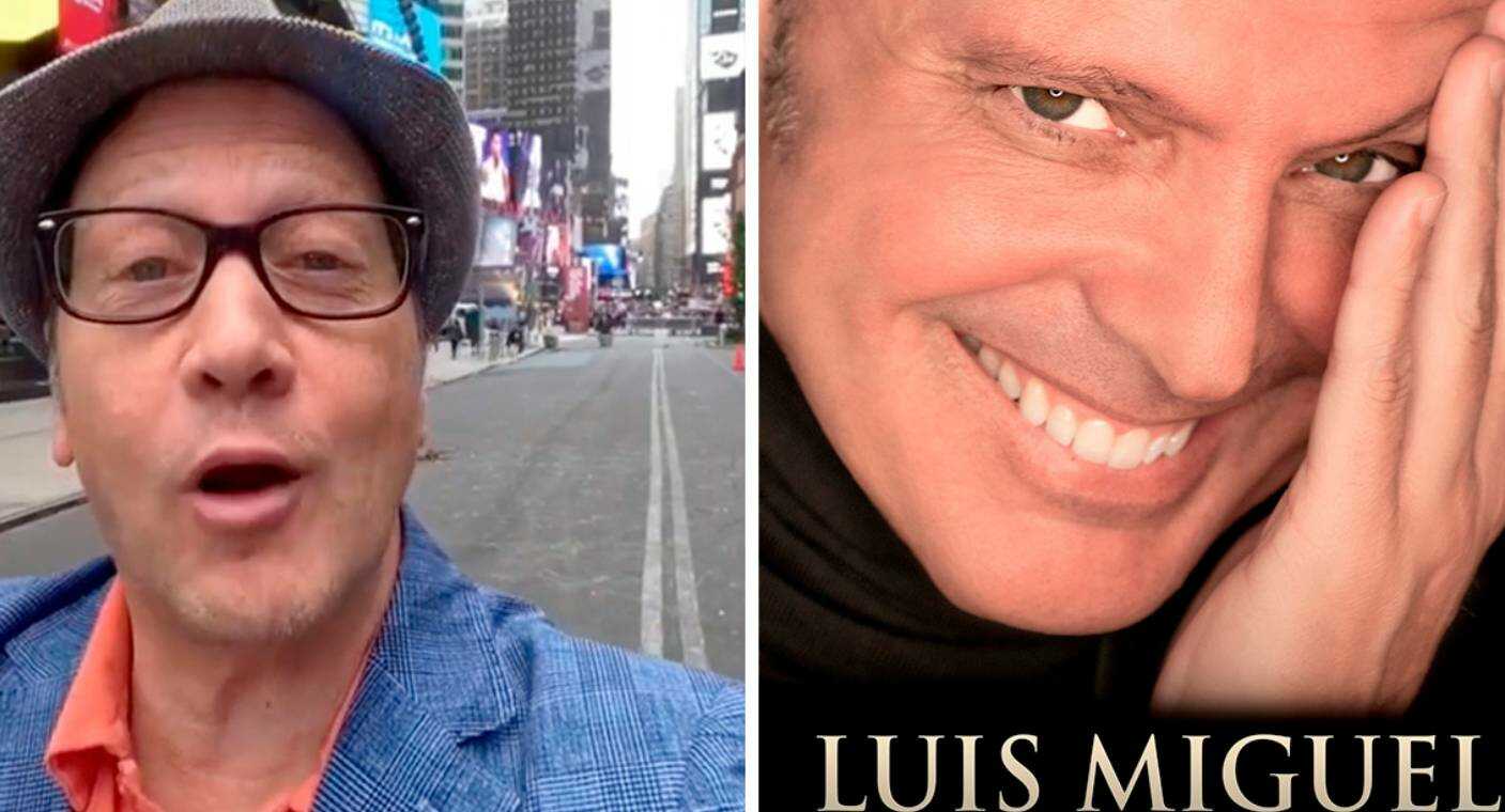 Rob Schneider pide a Luis Miguel actualización sobre su gira