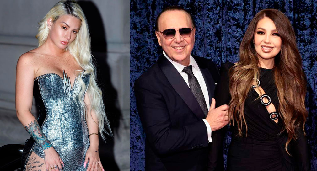 Leslie Shaw desmiente ser la amante de Tommy Mottola, esposo de Thalía (VIDEO)
