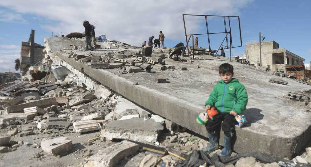 Deja sismos de Turquía y Siria 7 millones de niños damnificados: Unicef