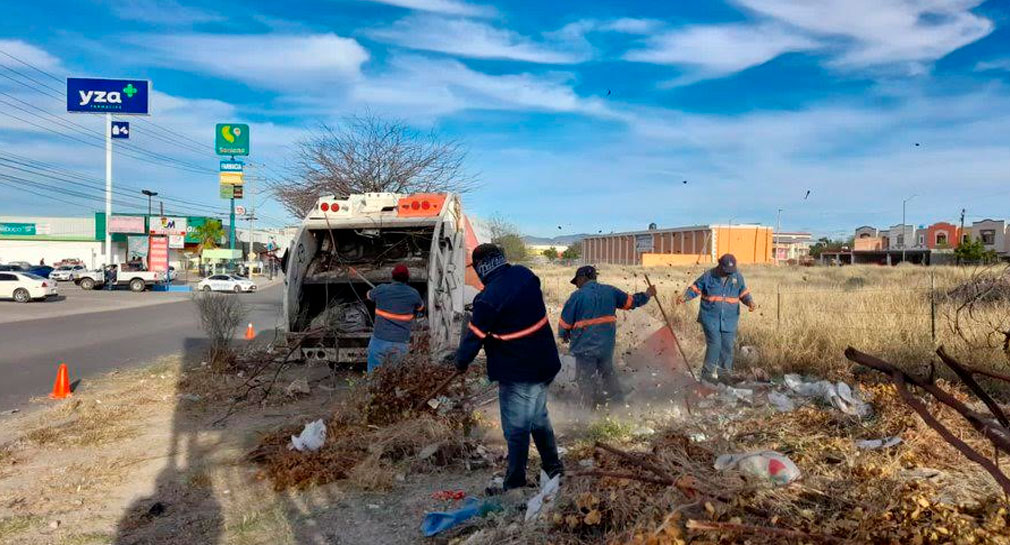Servicios Públicos espera recolectar hasta 60 toneladas diarias de basura en Bahía de Kino durante Semana Santa