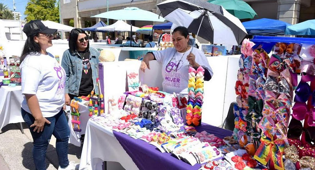 Más de 70 emprendedoras ofrecen sus productos y servicios en Tercera Feria de las Mujeres en Hermosillo