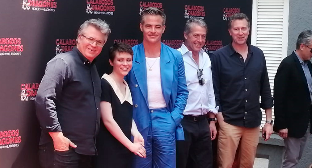 Elenco de “Calabozos y Dragones: Honor entre ladrones” visita México para premiere