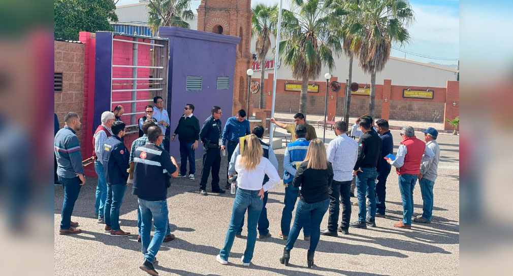 Revisa Protección Civil preparativos para Expo Gan 2023 en Hermosillo, esperan hasta 60 mil asistentes diarios