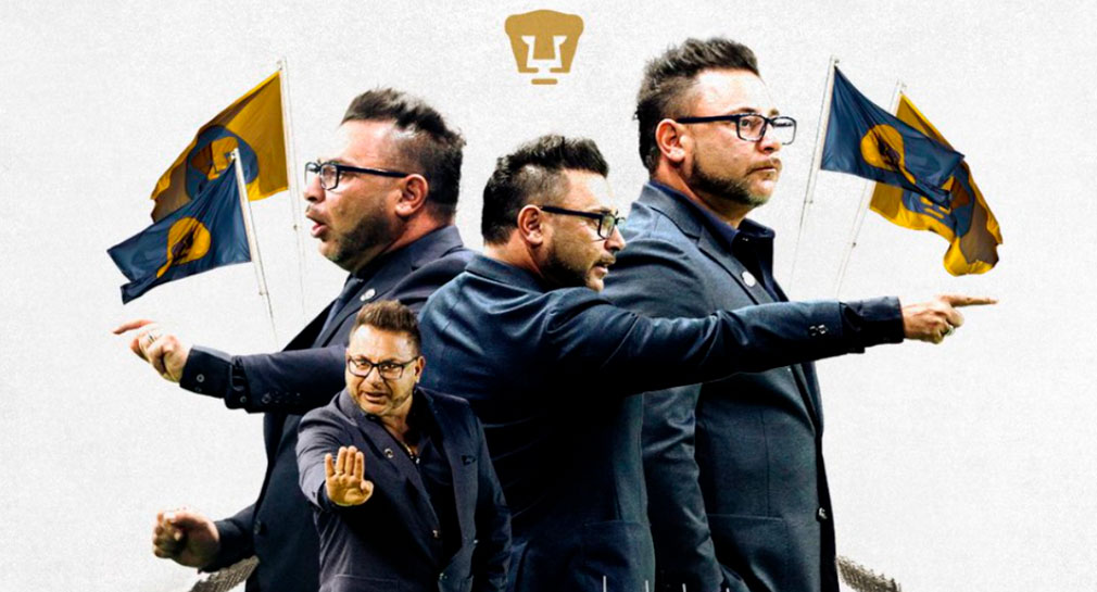 Pumas presenta a ‘Turco’ Mohamed como su nuevo entrenador