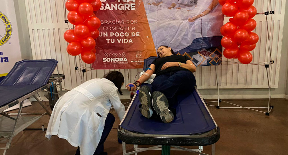Inician SSA y AIMMGM 5° jornada de donación de sangre en Hermosillo