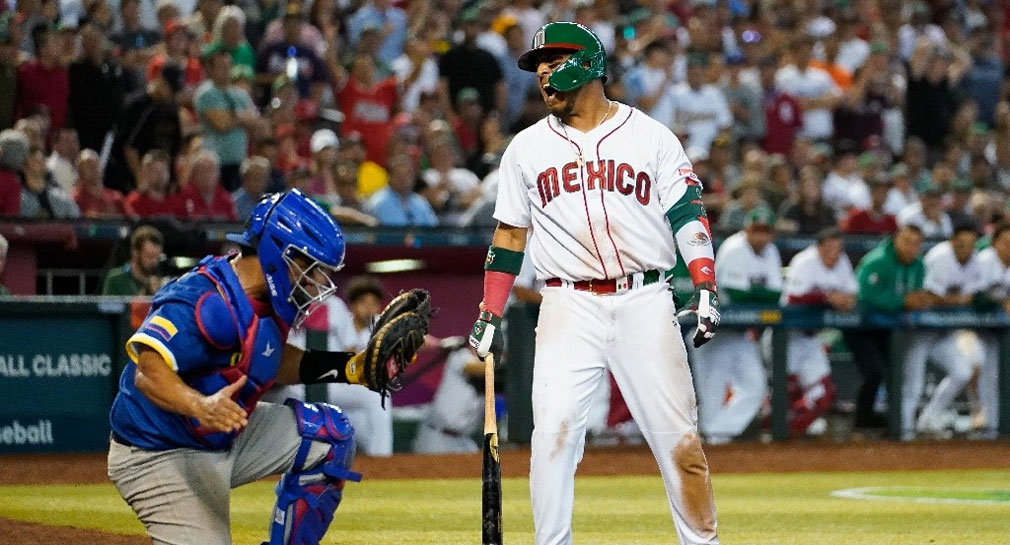 México, obligado a ganarle a EEUU tras empezar con derrota el Clásico Mundial de Beisbol