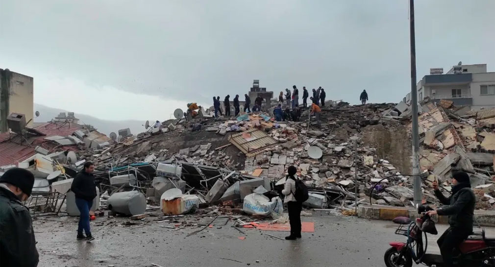 Van más de 48 mil víctimas por terremotos en Turquía; en Siria, 6 mil