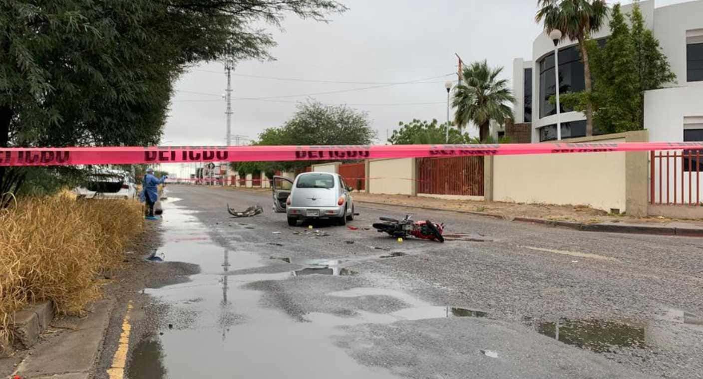Tránsito de Hermosillo llama a manejar con precaución y pide responsabilidad a conductores al tener un accidente