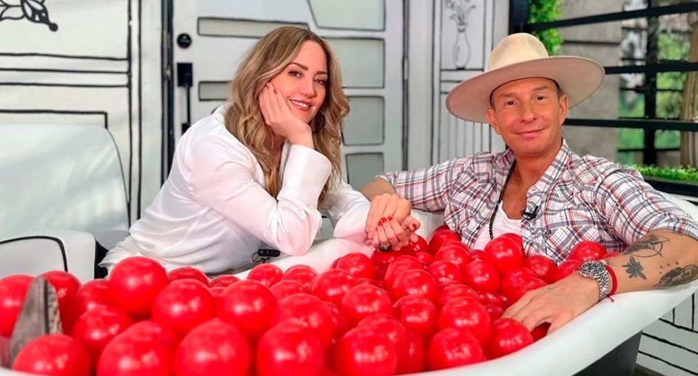 “Hay mucho amor”: Andrea Legarreta y Erik Rubín reaparecen juntos para hablar de su ruptura (VIDEO)