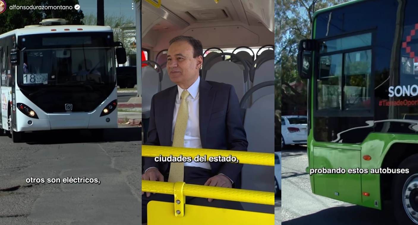Alfonso Durazo inicia pruebas de camiones eléctricos y diesel para comprar flotilla en Hermosillo (VIDEO)