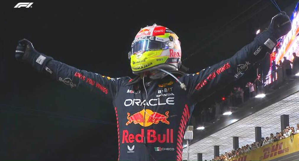 Checo Pérez conquista el Gran Premio de Arabia Saudita, es su quinto triunfo en la historia