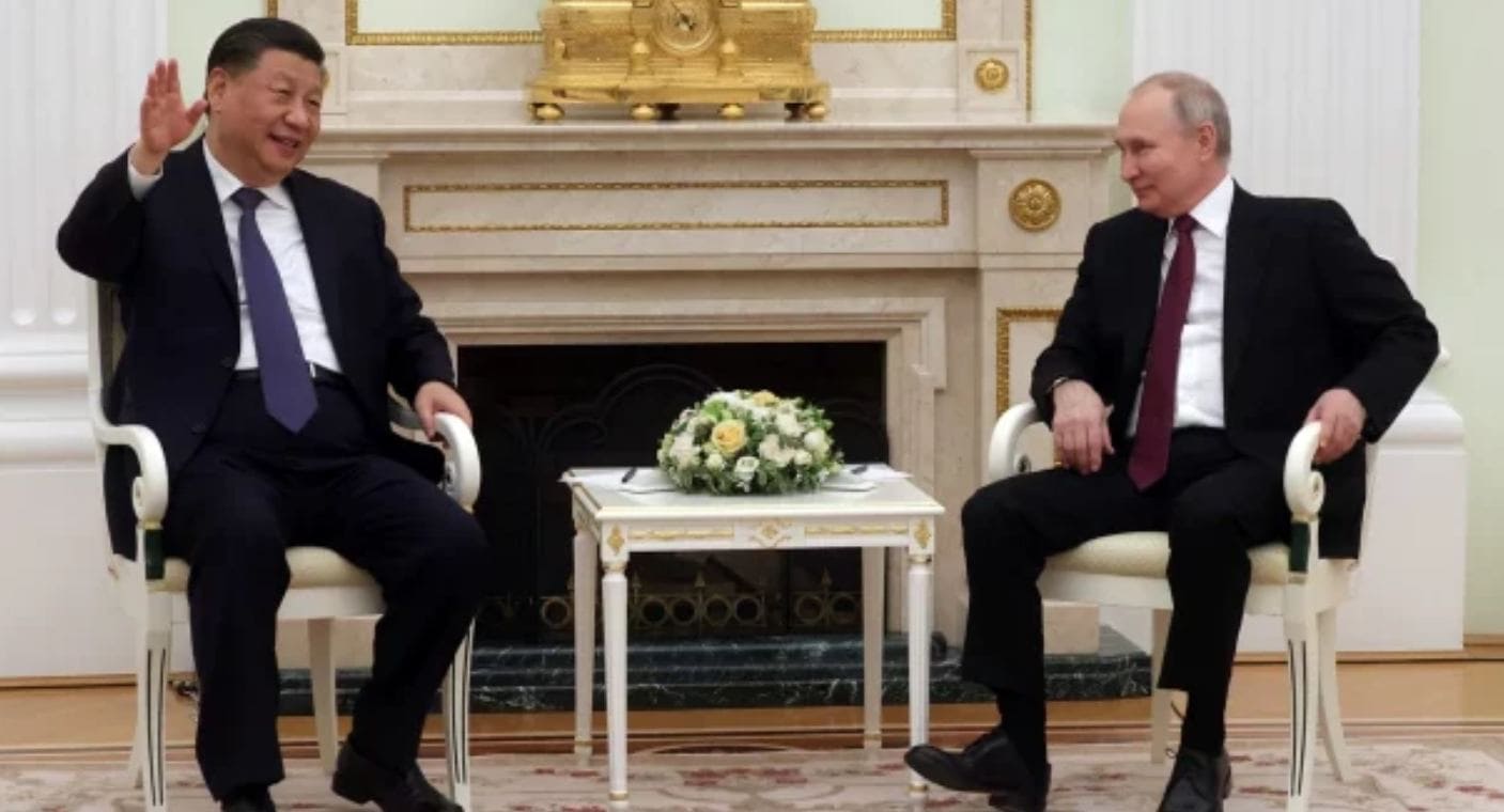 Xi Jinping visita a Putin en el Kremlin con un plan de paz para Ucrania