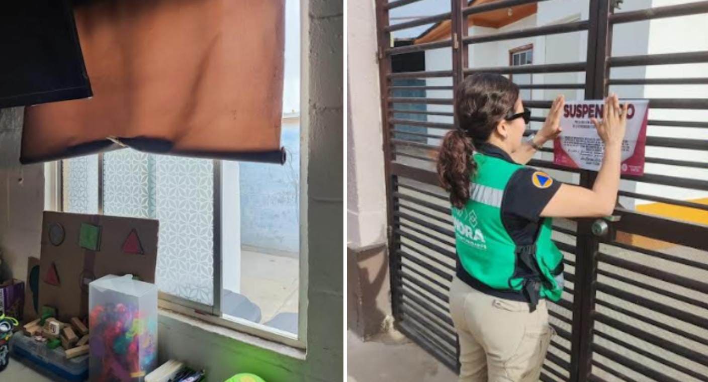 Protección Civil cierra guardería en colonia Villa Bonita, de Hermosillo; van 6 estancias suspendidas durante 2023