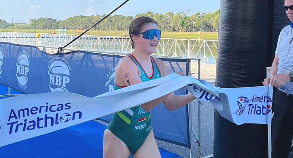 Jimena de la Peña gana oro en Campeonato Panamericano Junior de Triatlón en Florida, EEUU