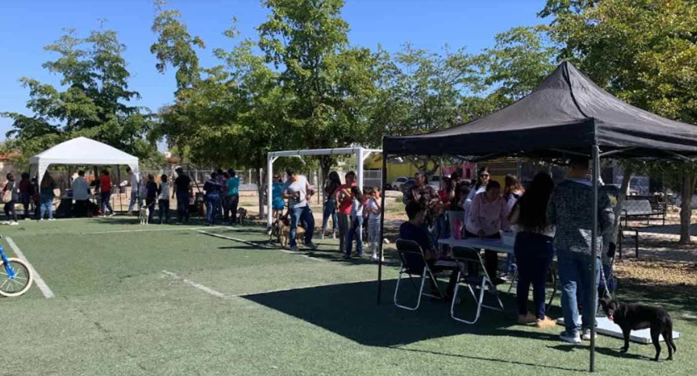 Realizan jornada de salud animal en parque deportivo San Bosco, de Hermosillo