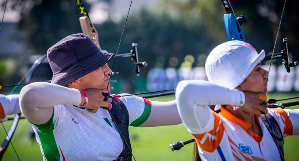 Alejandra Valencia y equipo recurvo femenil competirán por el oro en Copa Mundial de Tiro con Arco