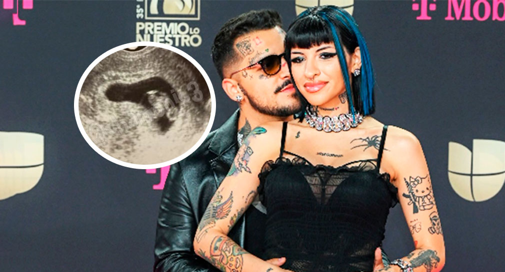 Filtran primer ultrasonido del bebé de Christian Nodal y Cazzu. Tiene fecha de enero (INSTAGRAM)