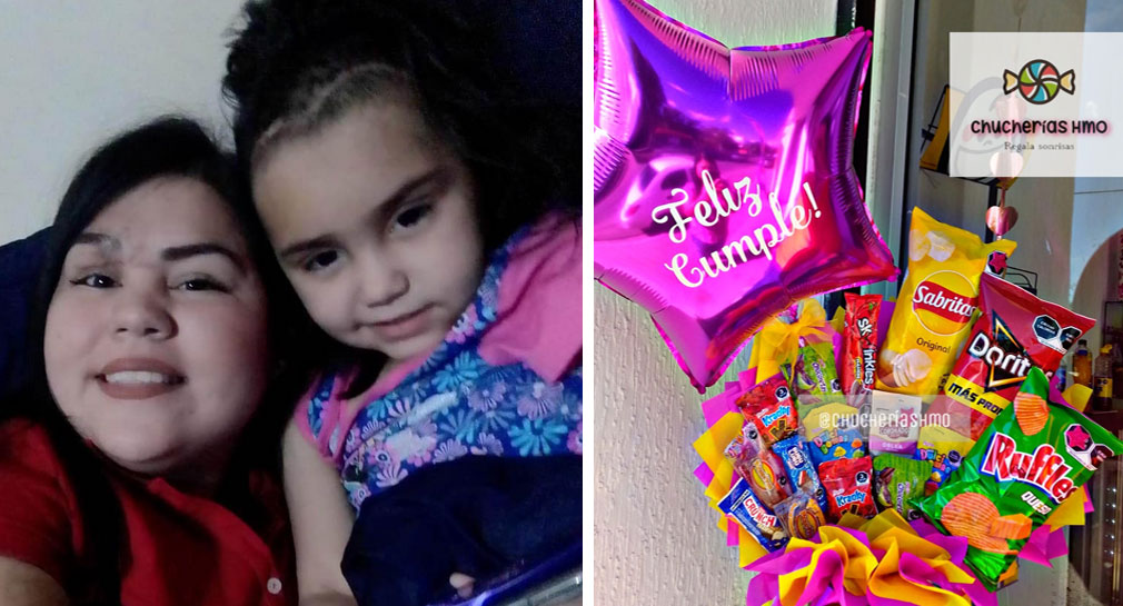 Brenda retoma su negocio de papelería y arreglos tras ser atropellada, afirma es apoyo económico y emocional acompañada de su hija Ximena