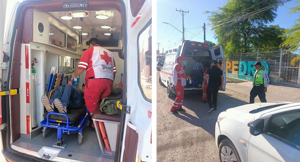 Trasladan a hombre que sufrió mordedura de víbora de cascabel en ejido El Tronconal