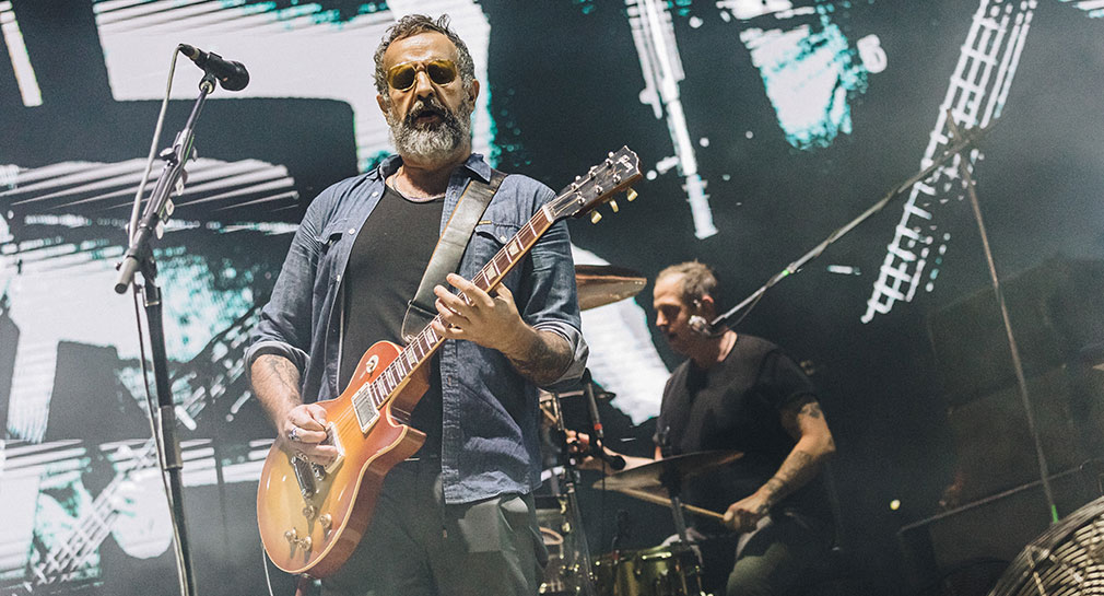 Molotov llegó con su rock al Teatro del Pueblo de la ExpoGan y pone al público a bailar “slam” (VIDEO Y GALERÍA)
