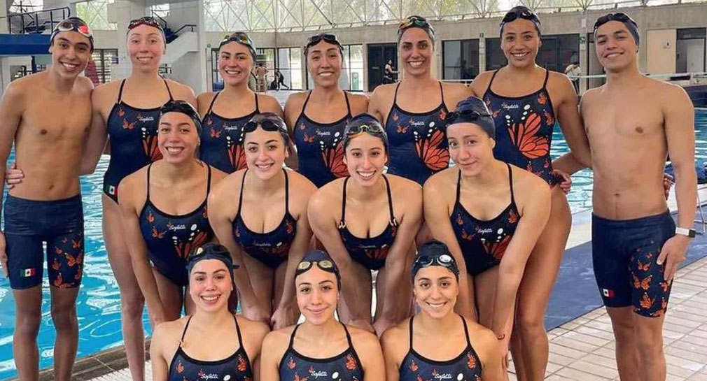 Selección mexicana de nado sincronizado vende trajes de baño ante falta de apoyo para sus gastos de competencias