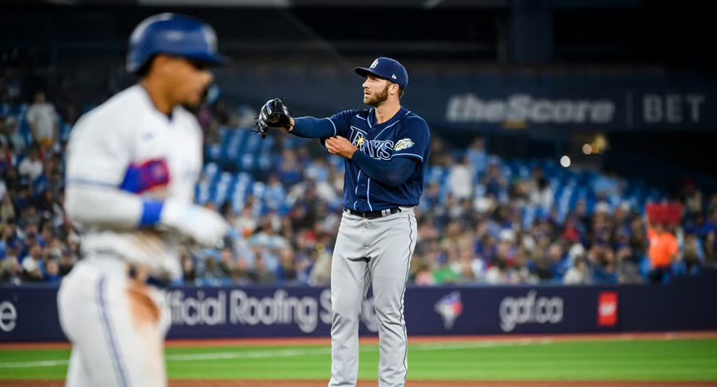Rays de Tampa Bay pierden ante Azulejos de Toronto y dejan marca de victorias consecutivas en 13