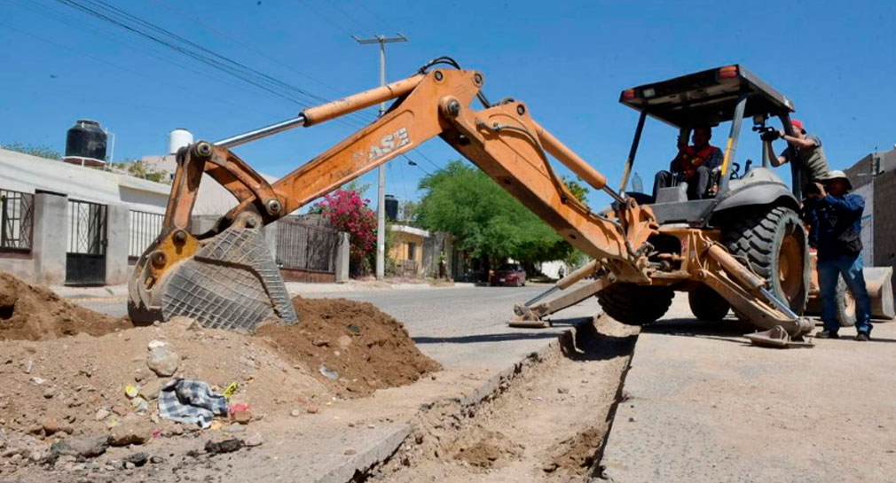 Inicia recarpeteo de calles Israel González, Gilberto Escobosa y Héroe de Nacozari, en Hermosillo