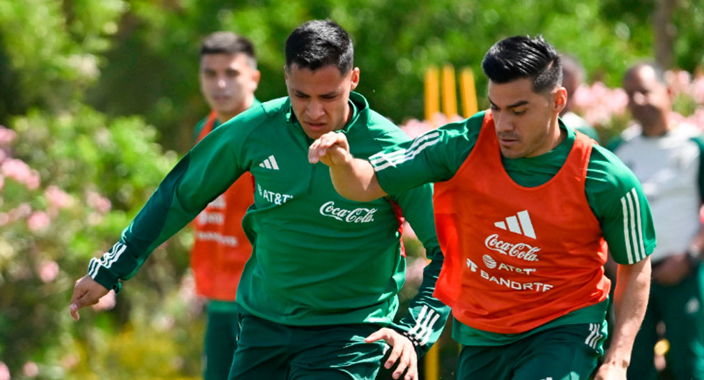 Selección Mexicana ya entrena en Glendale para su partido amistoso frente a EEUU