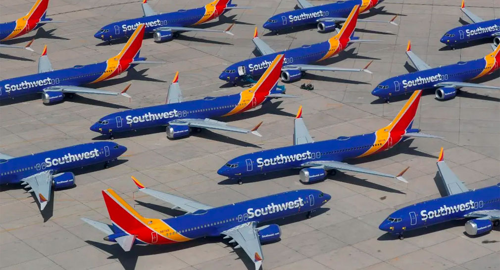 Suspenden vuelos de Southwest en EEUU por problemas técnicos; casi 2 mil 500 se han retrasado