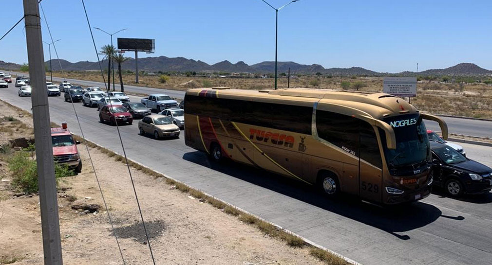 Regresan vacacionistas a Hermosillo tras vacaciones de Semana Santa, reportan afluencia en entradas a la ciudad