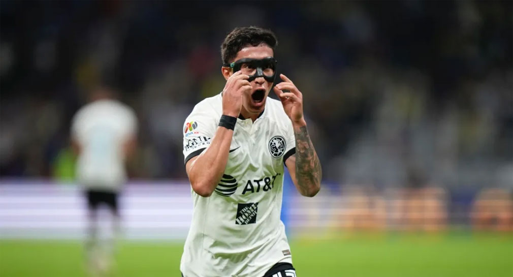 América se lleva el Clásico Joven con victoria 3-1 sobre Cruz Azul, sube al segundo lugar de la tabla
