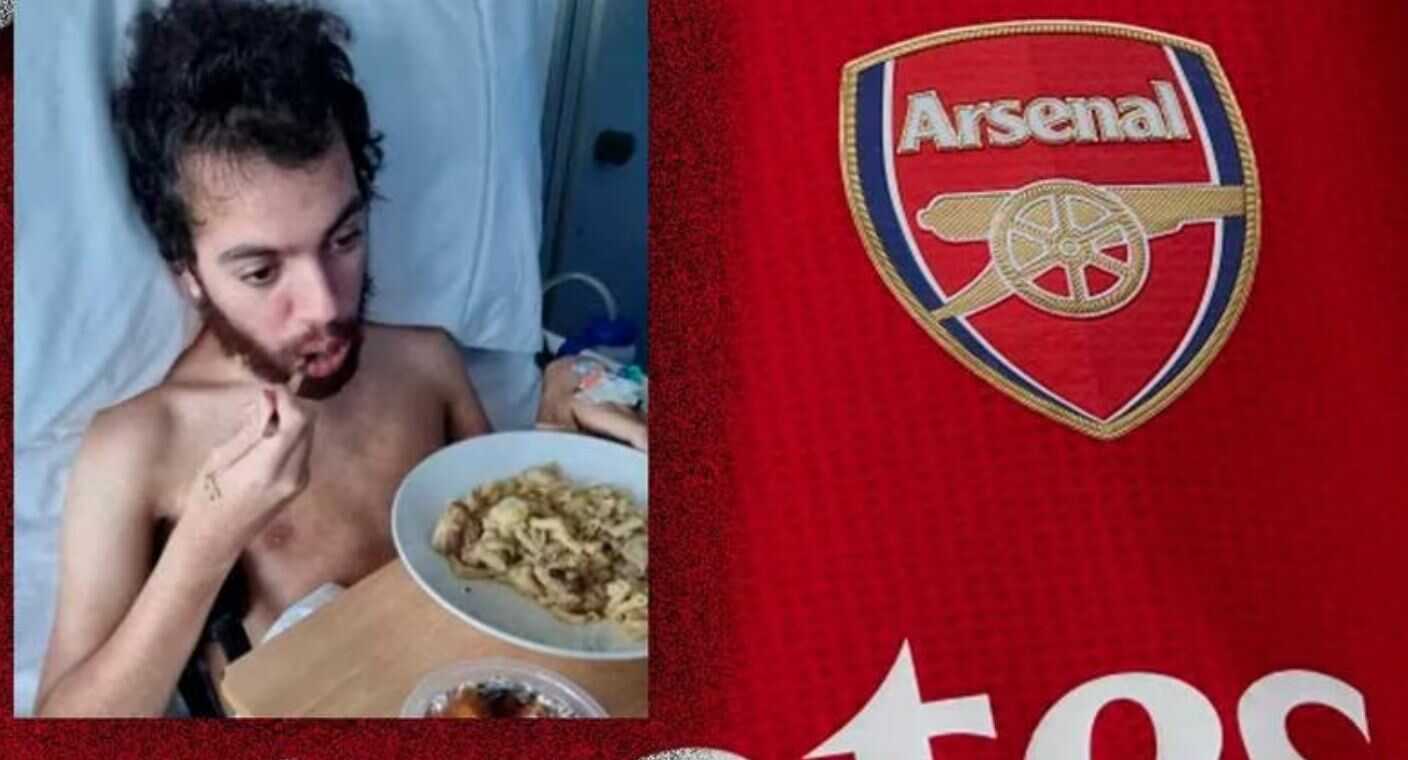Daniel Cain del Arsenal queda cuadripléjico por beber bebida adulterada