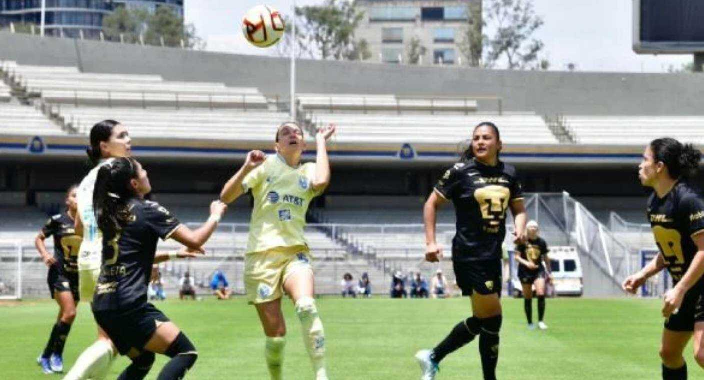 América empata 1-1 con Pumas en el estadio Olímpico Universitario