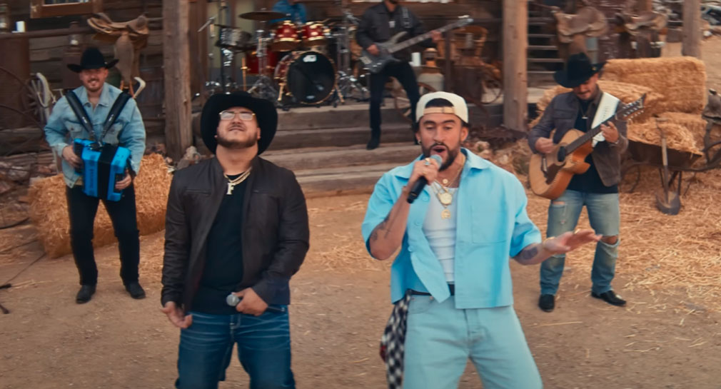Bad Bunny le entra al regional mexicano con Grupo Frontera en “un x100to” (VIDEO)
