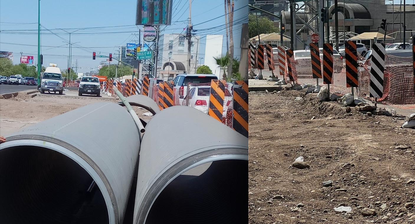 Reapertura de bulevar Colosio se prevé para el 9 de mayo: Agua de Hermosillo