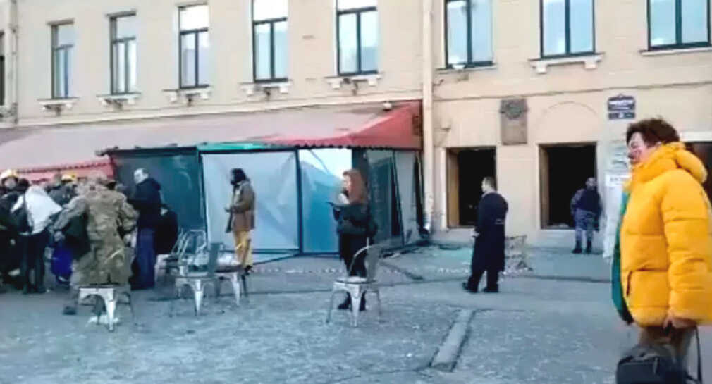Explota cafetería en San Petersburgo, Rusia; hay un muerto y 16 personas lesionadas (VIDEO)