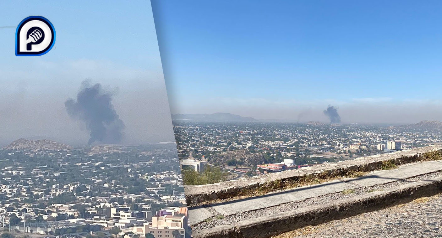 Cuatro incendios forestales cubren de humo a Hermosillo; Bomberos controlan 50% en Carbó