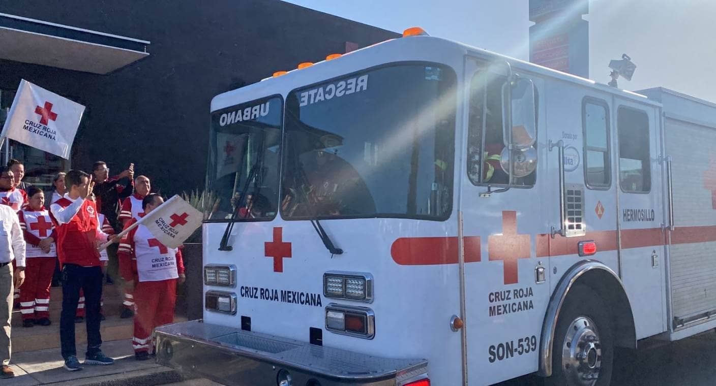 Instala Cruz Roja puntos de atención en El Tronconal y dos en carretera a Bahía de Kino con operativo Semana Santa