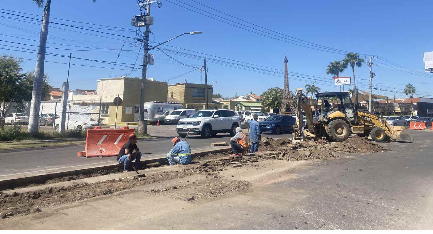Reabren tes carriles de avenida Reforma con pavimentación hidráulica, en Hermosillo y activan circulación con bulevar Colosio
