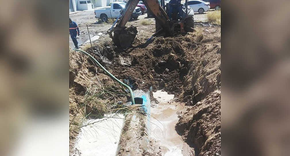 Sin servicio de agua se quedarán más de 30 colonias de Hermosillo; reparan tanque de almacenamiento