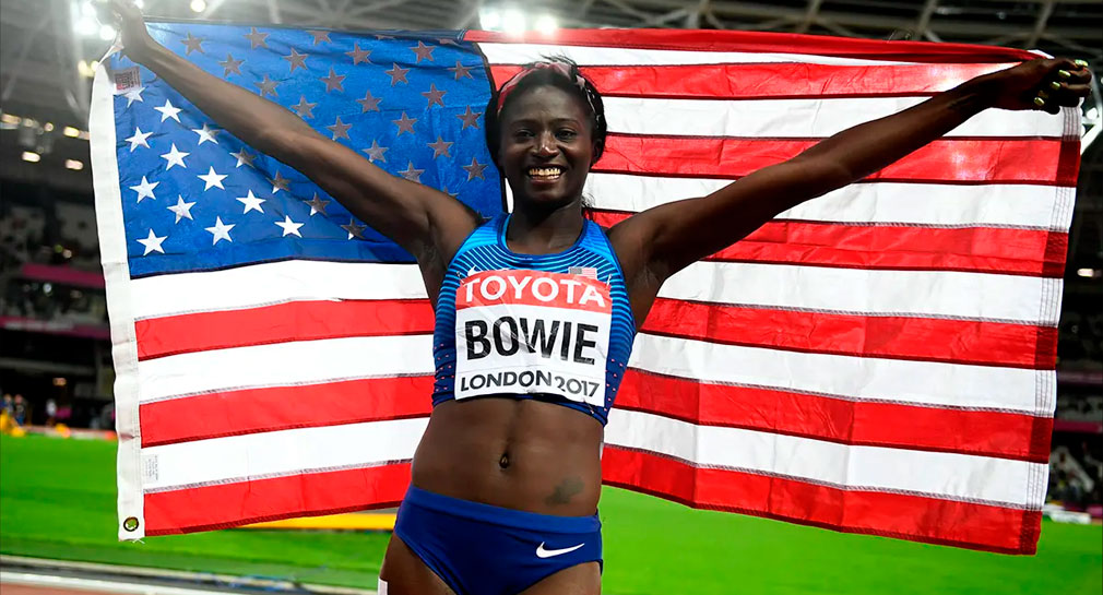Muere a los 32 años Tori Bowie, triple medallista olímpica en Río 2016