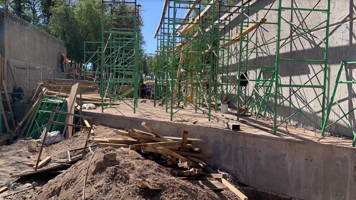 Avanza según lo planeado obra en puente a desnivel del bulevar Luis Encinas de Hermosillo: Cidue