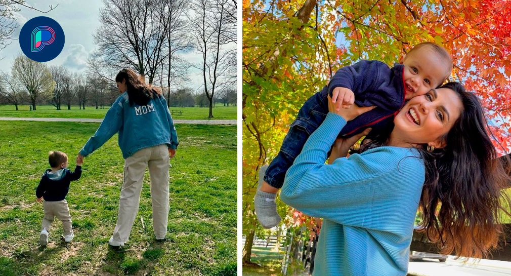 Estefanía Lagarda cumplió su sueño de tener un hijo, ahora comparte con una comunidad de mamás que se apoyan en FB, Instagram y Tik Tok