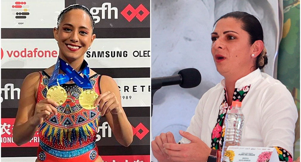 ‘Ana Guevara no nos representa, vender cosas no es humillante’, responde nadadora Jessica Sobrino