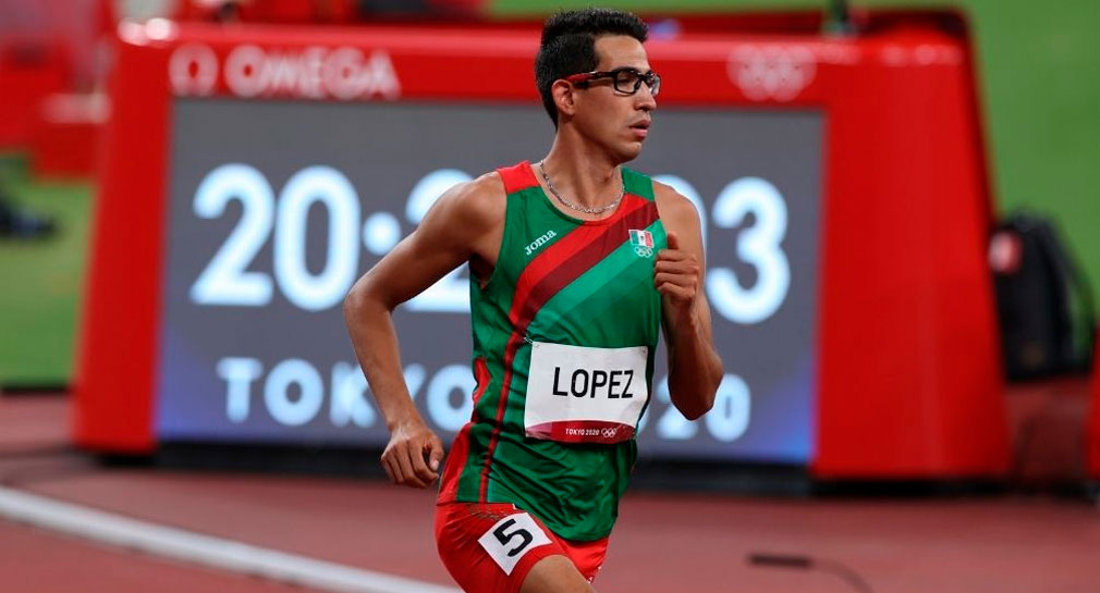Tonatiú López se lleva segundo lugar en competencia de 800m en California, EEUU