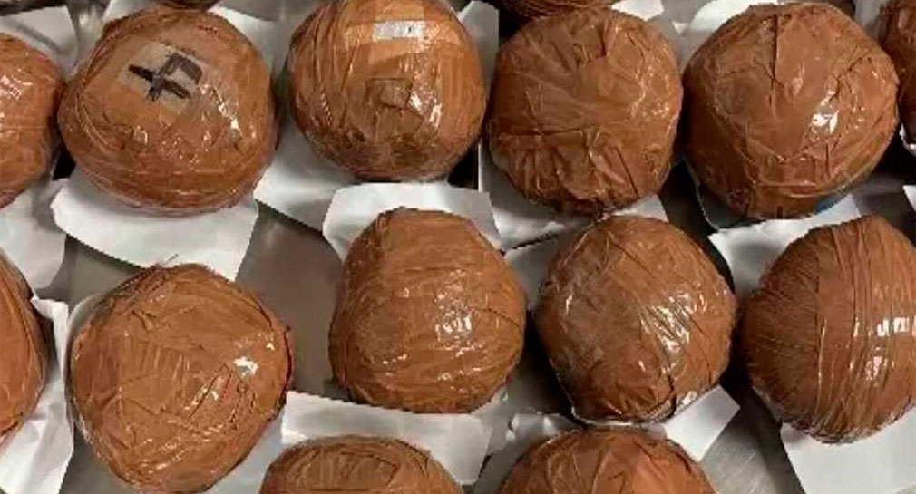 Decomisan pelotas de metanfetaminas que arrojaron sobre línea fronteriza entre Sonora y Arizona