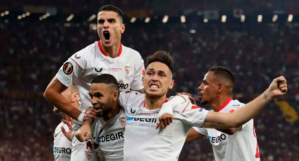 Sevilla suma otro título de Europa League tras vencer en penales a la Roma