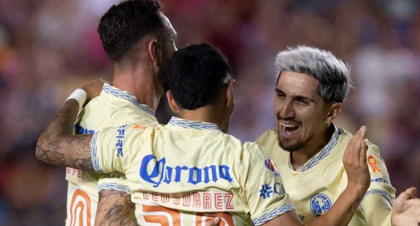 América vence 3-1 al San Luis en ida de los cuartos de final
