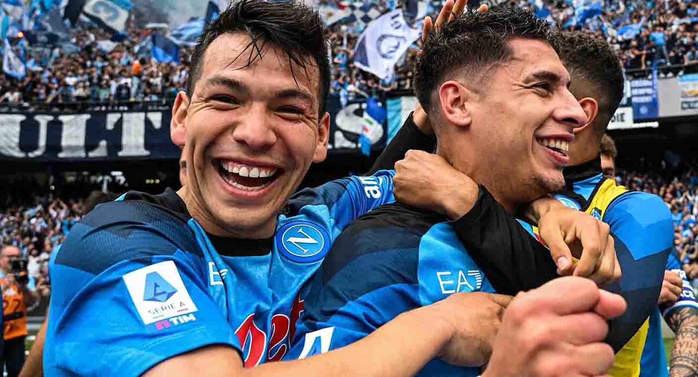 ‘Chucky’ Lozano se corona campeón de Italia con el Napoli en Serie A